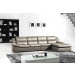 Living Room Furniture Leather Corner Sofa (909)