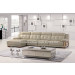 Living Room Furniture Low Back Top Leather Sofa (97)