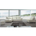 Living Room Furniture White Leather Couch Sofa Set (SO41)