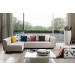 Living Room Modern Fabric Sofa