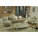 Living Room Modern Sectional Leather Corner Fabric Sofa