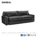 Living Room Sakura Leather Sofa (OZ-SF-023)