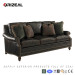 Living Room Shoal Creek Leather Sofa (OZ-SF-028)