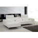 Living Room White Leather Sofa with Adjustable Back (JP-sf-229)