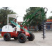 Low Price CE Mini Wheel Loader (HQ910C) with Auger