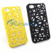 Luxurious Double-Layer Bird's Nest Plating Hard Case Cover for iPhone5/ 5g