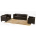 Luxury Italian Genuine Leather Sofa Set for Office Furniture (JP-sf-183)
