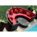 Luxury Outdoor Rattan Garden Sofa Furniture
