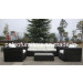 Luxury Round Garden Outdoor Patio Wicker Rattan Sofa (PAS-029B)