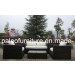 Luxury Round Wicker Garden Rattan Outdoor Sofa (PAS-029)
