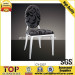 Luxury Special Design Stainless Steel Hotel Dining Chairs