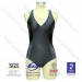 Lycra V-Neck One-Piece