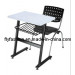 MDF & Chromed Metal Student Desk and Chair