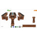 MDF High Quality Endless Length Conference Table
