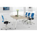 MFC Top Steel Leg Meeting Table (HF-BA024)