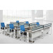 MFC Wooden Furniture 6 Seat Work-Station Partition (HF-CB006)