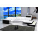 Made in China Big Corner Italy Leather Sofa with Locker (S101)