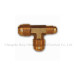 Male Thread Reducing Forged Tee with Brass