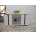 Meal Side Board Tempered Glass Door Cabinet