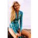 Mermaid Printing Pattern One -Piece Swimwear, Neoprene Wetsuit