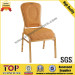 Metal Curve Seat Banquet Chair