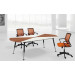 Metal Leg Simple Style Commercial Office Furniture Conference Table (HF-BB024)