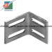 Metal Parts Furniture Hardware Connector Metal Steel Angle Brackets (ZH-AB-019)