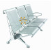 Metal Public Furniture Airport Chair (Rd 9083M)