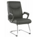 Middle Back PU Leather Office Visitor Chair Fs-8702c