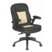 Middle Back PU Office Swivel Executive Chair Fs-8707b