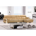 Modern Chinese House Furniture Leather L Shape Sofa (B79)
