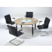 Modern Circular Meeting Room Table with Classic Solo Legs (HF-RE09)