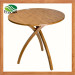Modern Design Small Size Bamboo Round Tea / Coffee Table