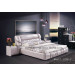 Modern Double Bed Sets Home Furniture with Bedstands (J320-2)