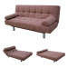 Modern Fabric Convertible Sofa Bed with Pillows (WD-639)