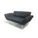 Modern Fabric Folding Sofa Bed with Wooden Leg (WD-702)