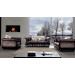 Modern Furniture Chinese Leather Sofa Set (SO37)