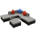 Modern Garden Furniture Rattan Sofa Set (PAS-1206)