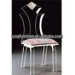 Modern House Design Crystal Acrylic Chair Plastic Chair for Dining Furniture