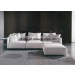 Modern L Shape Fabric Sofa
