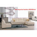 Modern Leather Sectional Sofa Furniture (826)