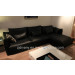 Modern Leather Sofa 3 Seats Sofa Fabric Sofa