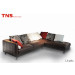 Modern Leather Sofa (LS4A61)