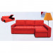 Modern Living Room Leisure Sofa, Fabric Corner Sofa (WD-6385)