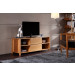 Modern Luxurious Natural Bamboo TV Rack with Cabinet