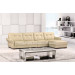 Modern Office Furniture High Back Leather Corner Sofa (B78)