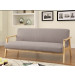 Modern Sofa with Wooden Armrest (WD-9601)