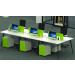 Modern Style Premium Staff Partition Workstations Office Desk (PS-15-MF01-2-8)