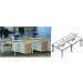 Modern Style Premium Staff Partition Workstations Office Desk (PS-15-MF02-10)