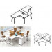 Modern Style Premium Staff Partition Workstations Office Desk (PS-15-MF02-4-5)